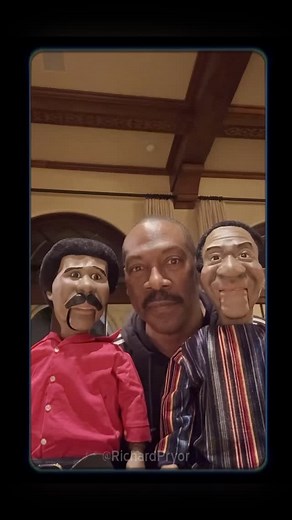 🎤Richard, Eddie & Cosby🎤 Puppets made by Steve Axtell #richardpryor #eddiemurphy #billcosby #puppet | Richard Pryor