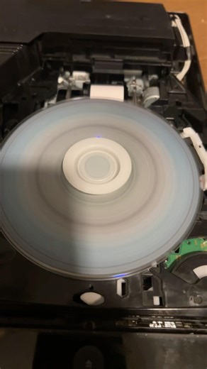 PS3 game spinning in a PS3 disc drive ￼