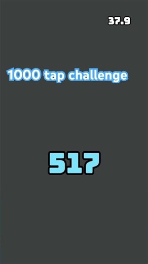 1000 taps challenge