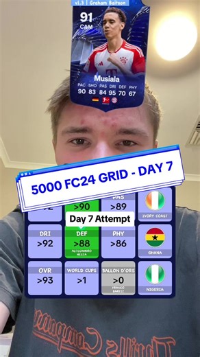 Ultimate Football Player Squad Building Challenge