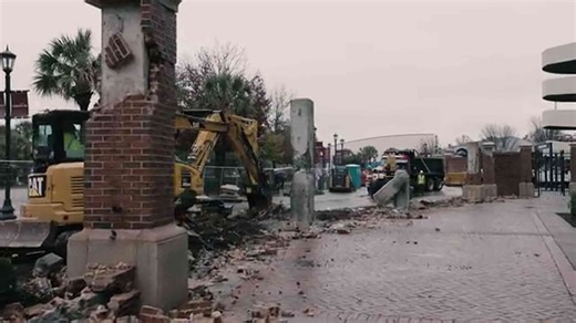 Demolition work begins at Williams-Brice Stadium