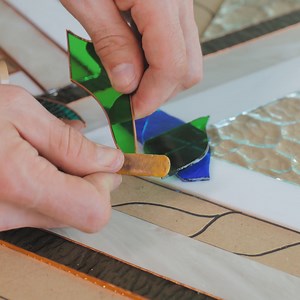 Amazing stained-glass table making technique | 5-Minute Crafts Men