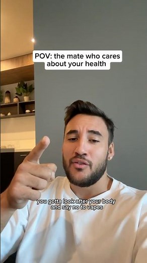 Youth Vaping Education Campaign: Aussie Rules star Samuel Stubbs talks about health dangers of vapes