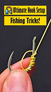 6.8K views · 58 reactions | Ultimate Hook Setup Fishing Tricks! #fishing #fishingknot #tutorials #hobipancing | Hobi Pancing Fishing Knots | Facebook