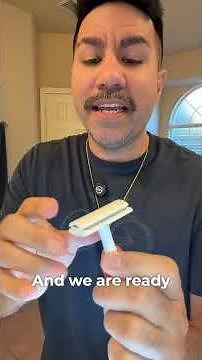 ZOMCHI Double Edge Safety Razor in WHITE - Unboxing and 1st use!