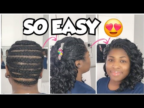Watch Me Transform My Hair 💕 Ocean Wave Crochet Braids from Start to Finish