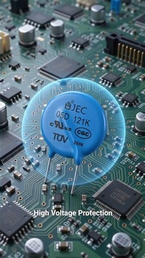 METAL OXIDE VARISTOR(MOV) VOLTAGE DEPENDENT RESISTOR.#electronics