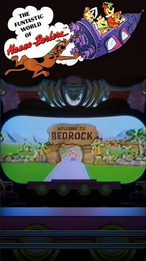 The Funtastic World of Hanna-Barbera Ride #ambience #themepark #universalstudiosflorida