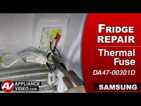 Samsung Refrigerator - No Defrost - Thermal Fuse Repair