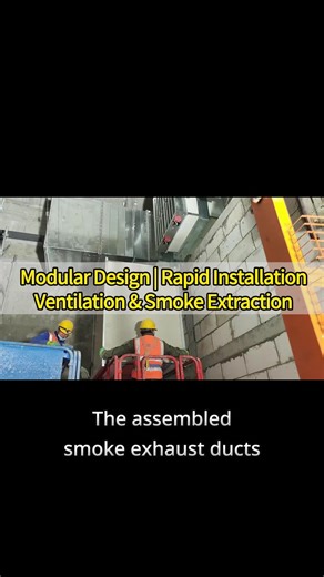 From Assembly to Impact: Drift Beads Boards Revolutionize Industrial Ventilation#construction #fireproof #tiktokmademebuyit #smokeexhaust #promat #fyp