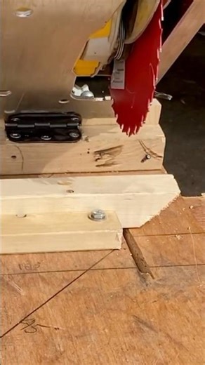 Chop Block - Homemade Miter Saw Jig - Carpentry & Woodcraft #crafts #satisfying