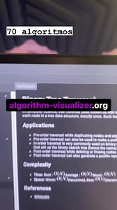 ¿Cómo funcionan los ALGORITMOS en PROGRAMACIÓN? 🤯 [ ALGORITHM-VISUALIZER ] te lo pone fácil ⬇ ➡ 70 algoritmos ➡ Explicación teórica ➡ Código en JavaScript, Java o C ➡ Ejecución paso a paso por su código ➡ Ejecución paso a paso por su gráfica ➡ Cálculo de complejidad No hay excusa para entender cómo funcionan los algoritmos más conocidos y utilizados en programación. Recuerda que la implementación de estos algoritmos puede ser parte de una prueba de acceso a una empresa Esta web te lo muestra to