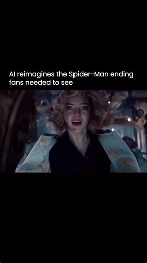 Artificial Intelligence | ChatGPT | Technology on Instagram: "An AI reimagined one of Spider-Man’s most heartbreaking moments. Using AI alongside traditional post-production, this creator asked a simple but painful question: What if Peter actually caught Gwen? It’s the outcome so many people hoped for the first time they watched that scene. Now AI is letting fans experience the ending that never existed, but always lingered in the back of our minds. Watch until the end and tell me if this versio