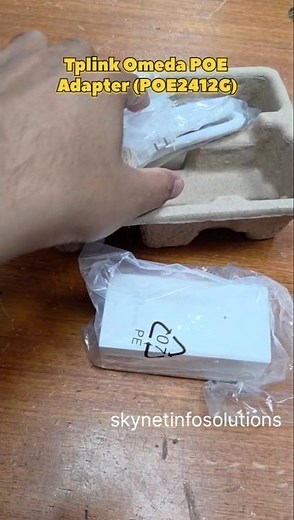 Power Up Your Devices with TP-Link Omeda POE Adapter (POE2412G)! 🔌