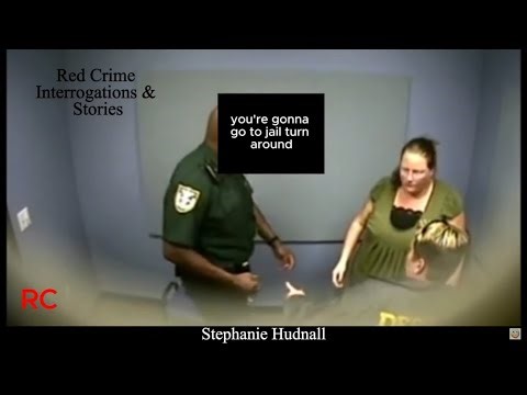 Interrogation Of Wife & Killer (Stephanie Hudnall) Social Security & Murder. Florida 2011. (Part 2)