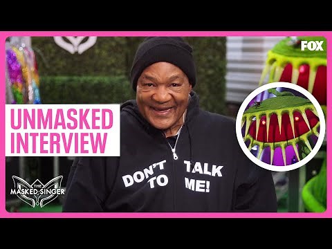 Unmasked Interview: Venus Fly Trap / George Foreman | Season 8 Ep. 7 | The Masked Singer