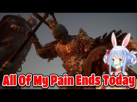 Pekora Can't Stop Crying After Defeating The Final Boss In Black Myth: Wukong Hololive【ENG SUB】