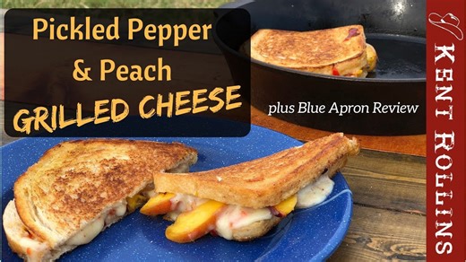 The Ultimate Gourmet Grilled Cheese - Peach & Pepper Combo