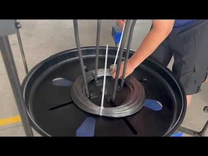Installation video of Yinfeng spring coiling machine