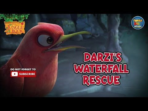 Jungle Book | Ep 14 Darzi's Waterfall Rescue | Full Episode in Hindi | Mowgli | Hindi Story