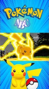 Learn ABCs: Pokémon Edition! #pokemon #alphabet #educational