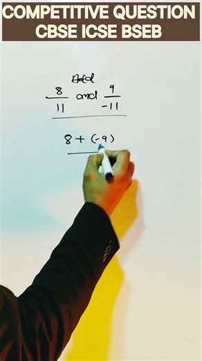 CLASS -8 RD SHARMA MATHS, CHAPTER -1 RATIONAL NUMBER, ADDITION OF RATIONAL NUMBER CBSE ICSE BSEB