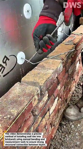 Precision Brick Tie Installation That Locks Walls Solid