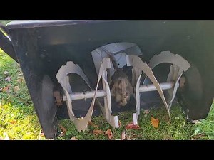 5hp noma snowblower getting ready