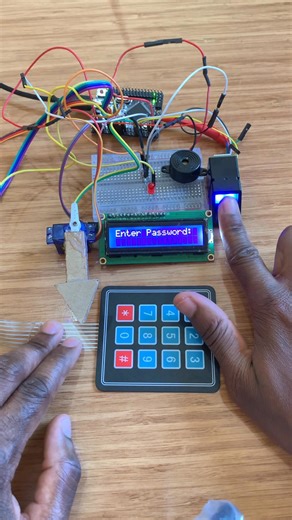 2.8K views · 31 shares | DIY Safe using Arduino Mega Pro Mini using Keypad and Fingerprint Scanner #arduino #electronics #technology | Cool Circuits | Facebook