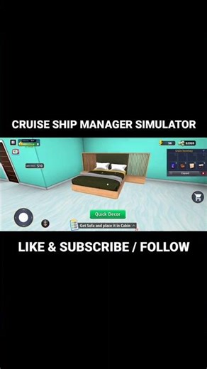 CRUISE SHIP MANAGER SIMULATOR