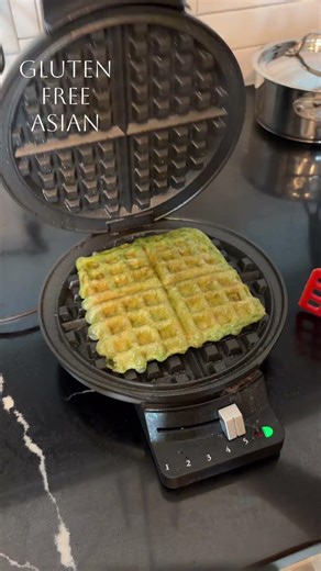 Gluten Free Mochi Waffle Ready in 5 min (with rice paper)