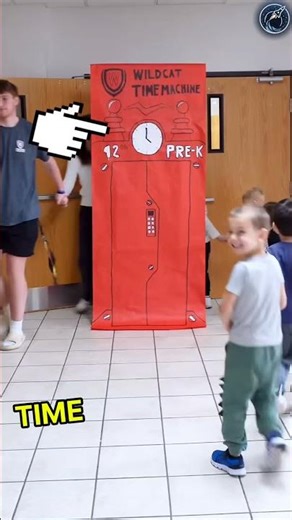 This school made a Time Machine box | But how does it work so well 😱🫡 #respect #shorts #ytshorts