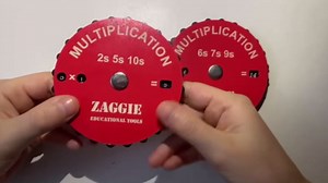 Multiplication Learning Spinner Wheel Math Fidget Toy for Kids – Up to 12×12, Fun Hands-On Educational Math Tool for Home & Classroom