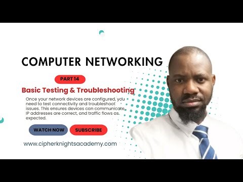 Part 14, Network Troubleshooting Basics | Ping, Traceroute & Show Commands | CCNA Cisco