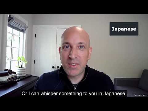 Azure AI Video Translator with Personal Voice