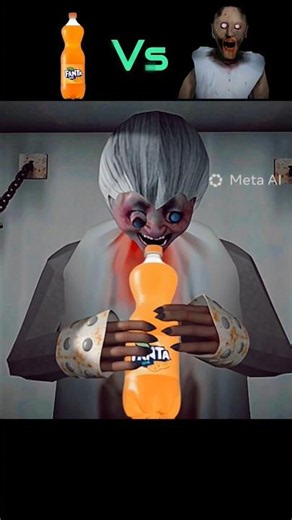 Fanta vs Slendrina Mom | Granny 1 Funny Challenge 🥤#granny #gaming #horrorgame