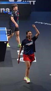 What a Semifinal from Hitomi Sato! 😮‍💨 #WTTAstana #TableTennis