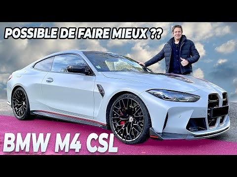 Essai BMW M4 CSL - La plus performante des BMW de l'histoire !