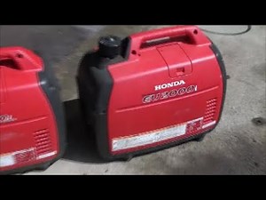 HOW to FIX a common Honda GENERATOR that WONT START or RUN problems ALWAYS TRY THIS procedure FIRST
