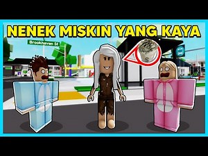 MIPAN & ZUZUZU Bertemu Nenek Miskin Tapi Ternyata Nenek Nya Kaya (Brookhaven) - Roblox