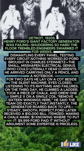 “He Fixed Ford’s Factory With ONE Chalk Mark — The Genius Who Knew What No One Else Did”