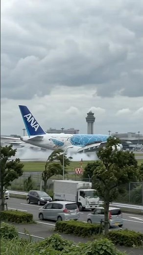 ANA Airbus A380’s INCREDIBLE High-Speed Landing at Haneda Airport ✈️🔥 | Airlines World