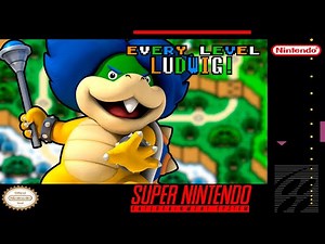 SMW:EVERY LEVEL LUDWIG! - Full Gameplay