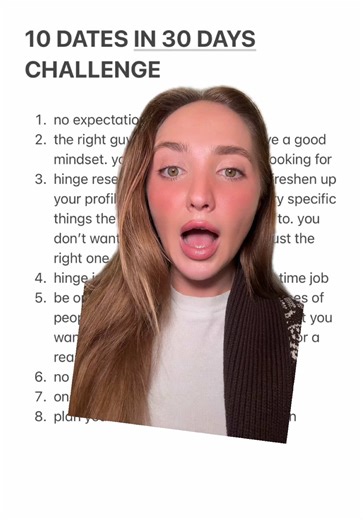 10 Dates in 30 Days Challenge: Rules and Tips