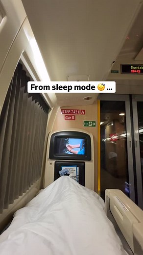 One moment you’re dozing, the next you’re sitting up watching Queensland glide past your window. That’s the beauty of travelling in a RailBed on the Spirit of Queensland 🚊🏞️ | Queensland Rail Travel