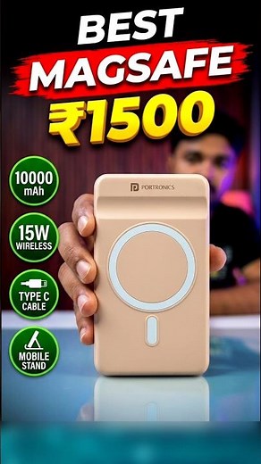 Best 10000mAh Magsafe PowerBank⚡Under 1500🔥 #viral #sale #asmr