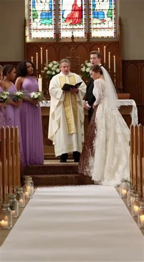 An unidentified liquid sprayed from the bride's wedding dress.🤣🤣🤣 #RecommendedForYou #fyp #Funny #TikTok