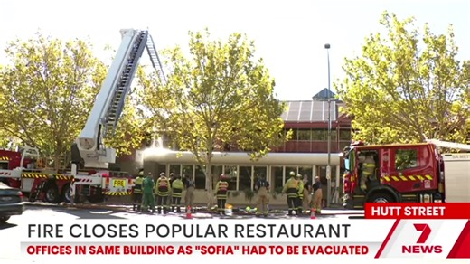 Fire Evacuation at Hutt Street Restaurant