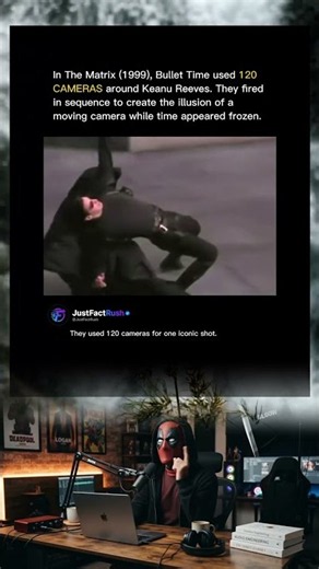 The Matrix (1999) Used 120 Cameras for Bullet Time