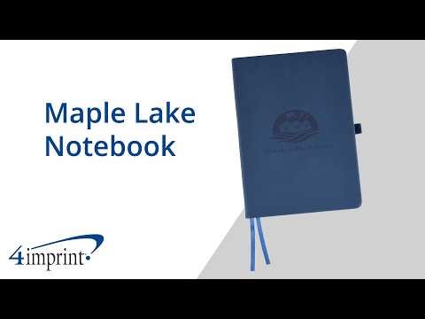 Maple Lake Notebook from 4imprint